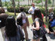 The delegation at the US Embassy in Port-au-Prince